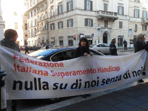 Sit-in Roma 18 gennaio 2011